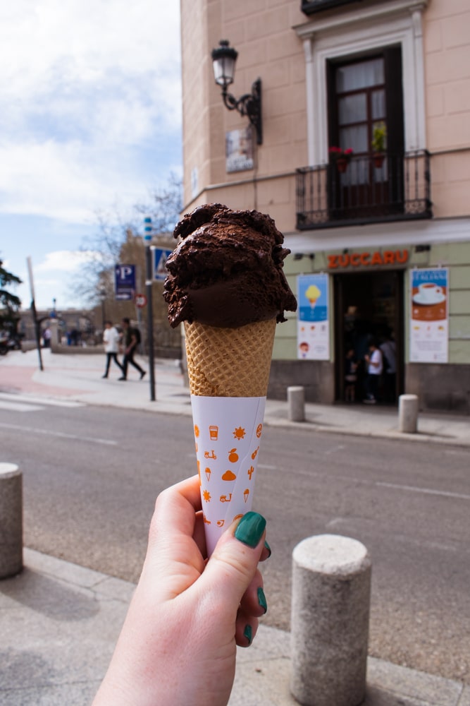 Madrid ice cream