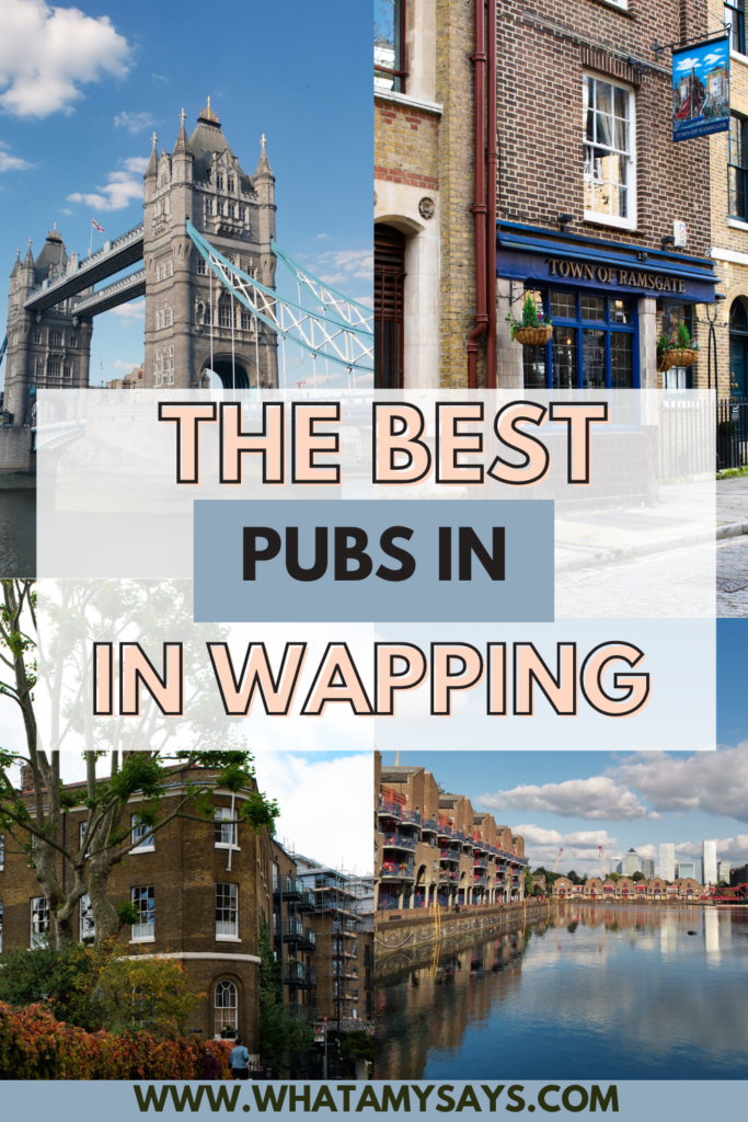 Wapping pub guide