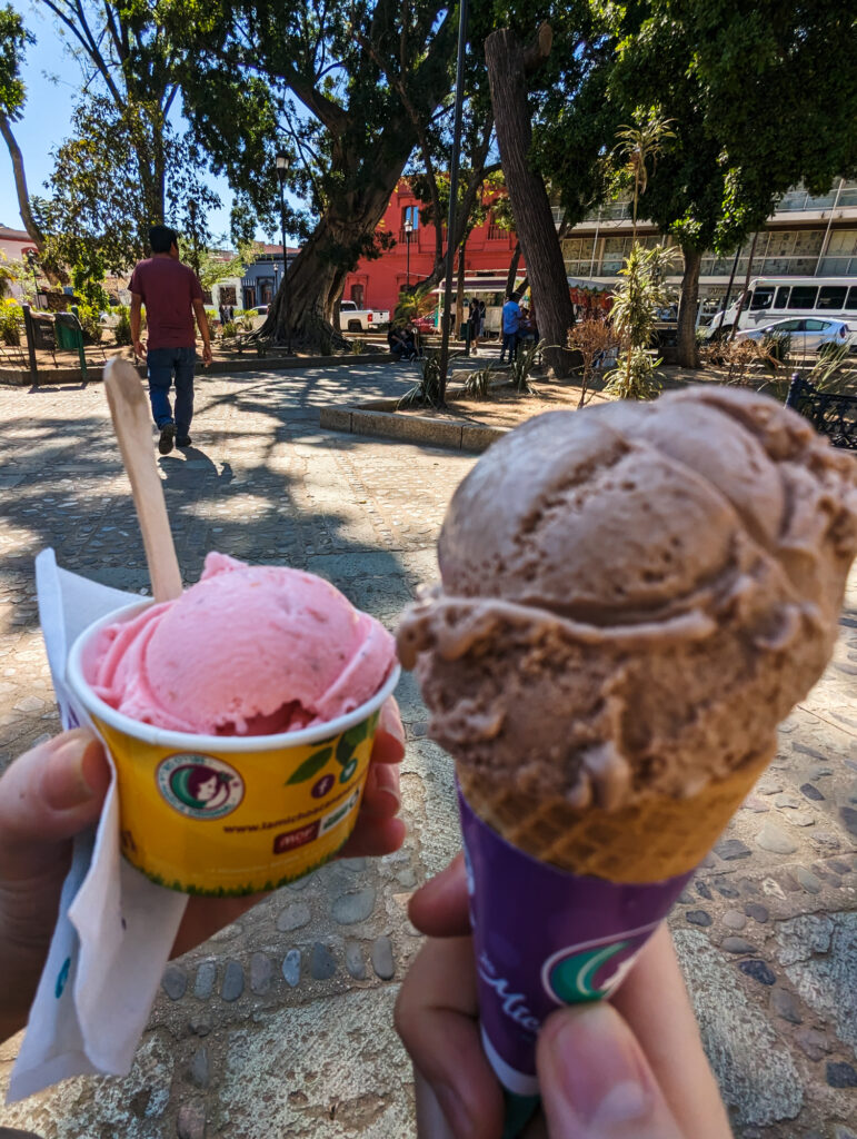 Ice Cream in Oaxaca