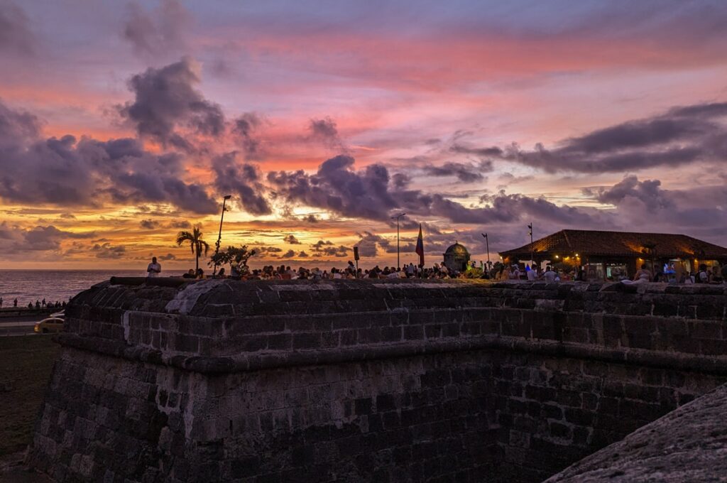 Sunset Over Cartagena